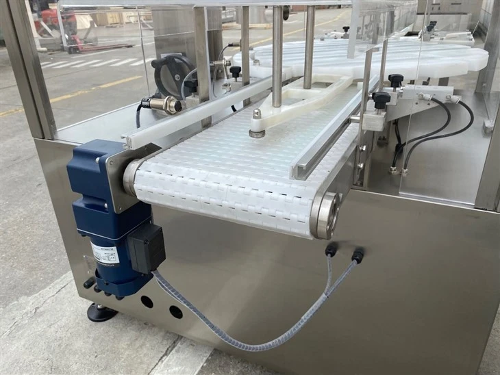 Automatic Double Head Auger Filler Machine With Turn Table