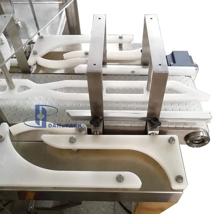 Automatic Double Head Auger Filler Machine With Turn Table